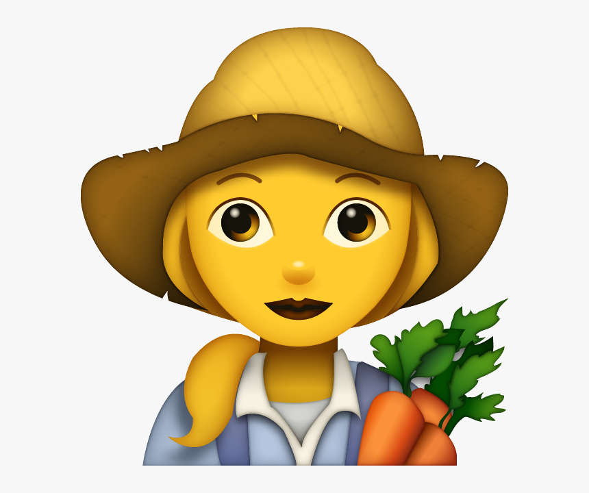 Farmer Emoji Png, Transparent Png, Free Download