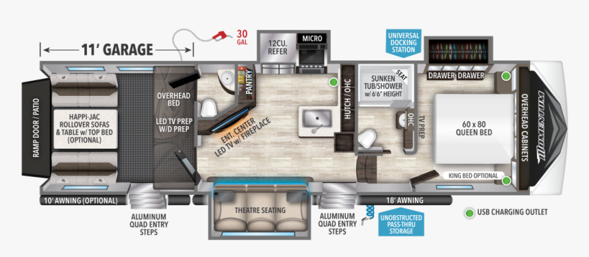 Grand Design Momentum 320g, HD Png Download, Free Download