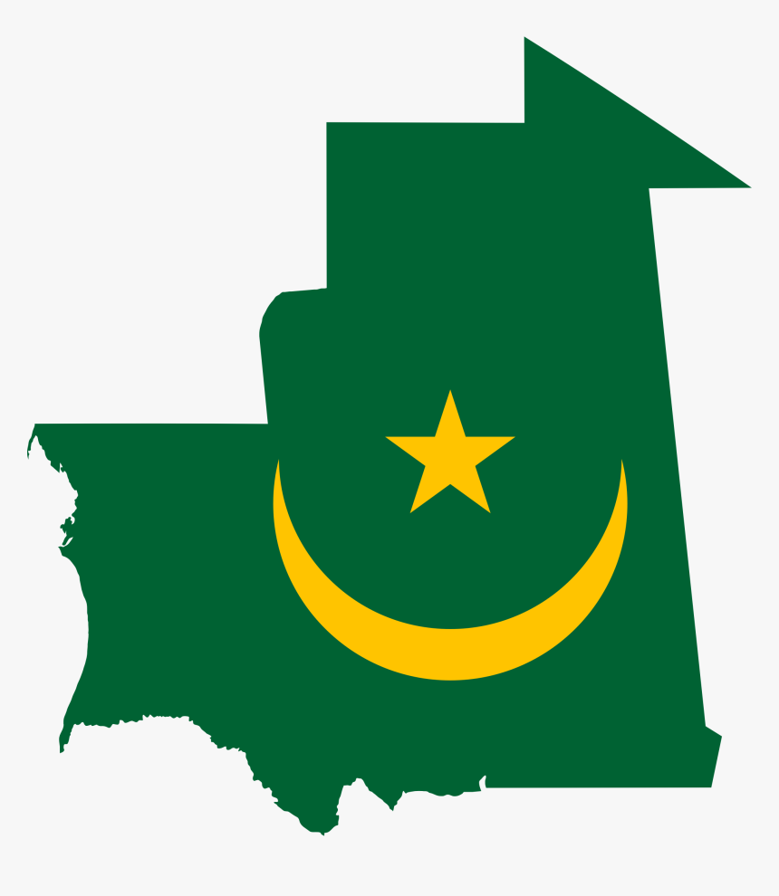 Flag Of Mauritania Map National Flag - Hurricane Harvey Disaster Relief, HD Png Download, Free Download