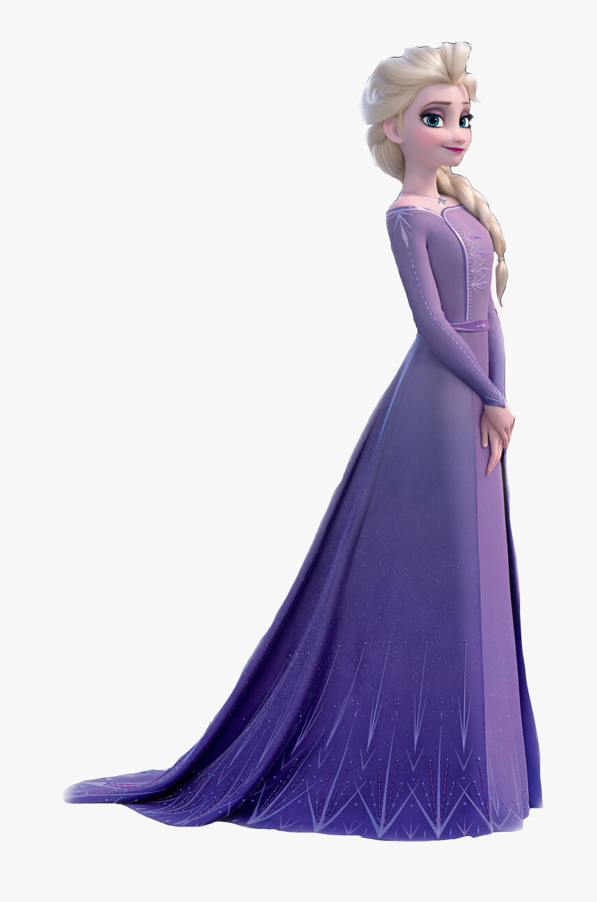 #frozen #frozen2 #elsa #anna #olaf #sven #lareinedesneiges - Elsa Frozen 2 Dress, HD Png Download, Free Download
