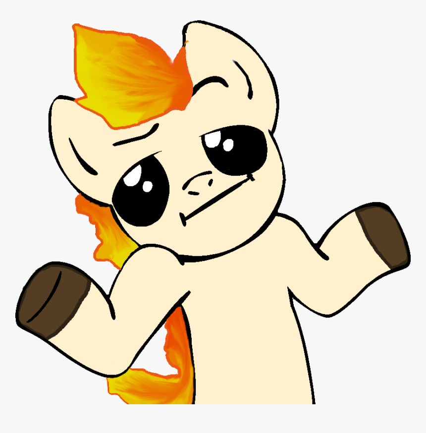 Verycoolguy, Looking At You, Meme, Pokémon, Ponyta, - Ponyta Shrug, HD Png Download, Free Download