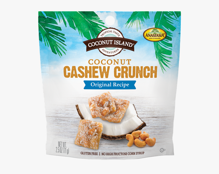 Coconut Island Coconut Cashew Crunch, HD Png Download, Free Download