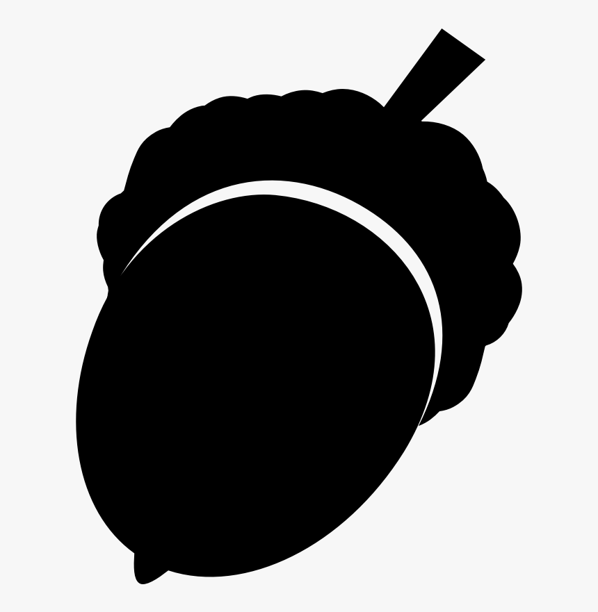 Nuts Vector Silhouette Nuss Silhouette, HD Png Download kindpng