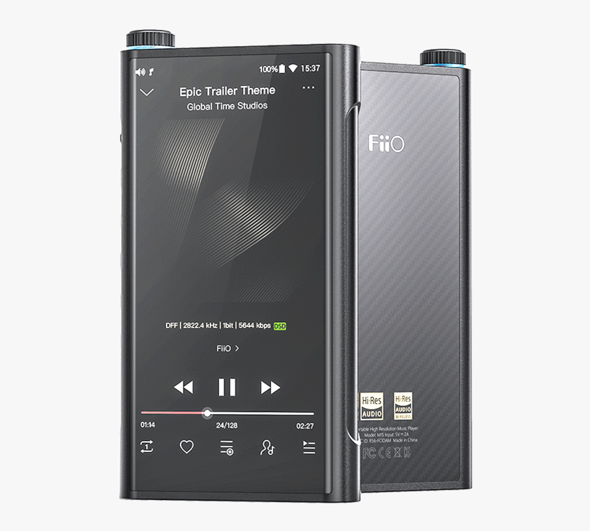 Fiio M15 Flagship Dap Andro - Fiio M15 Vs M11 Pro, HD Png Download, Free Download