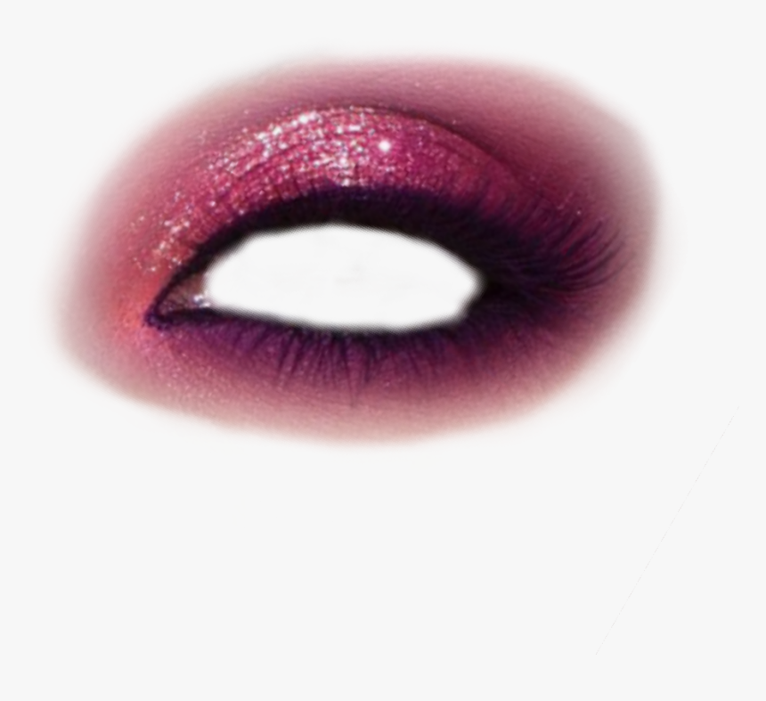 #makeup #maquiagem #olhos #eyelashes #rosa #pink #tumblr - Eye Shadow, HD Png Download, Free Download