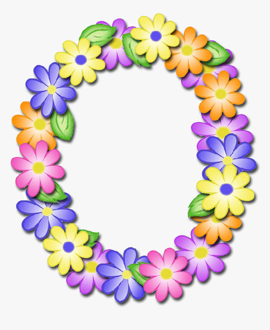 Flower Letter Clip Art, HD Png Download, Free Download