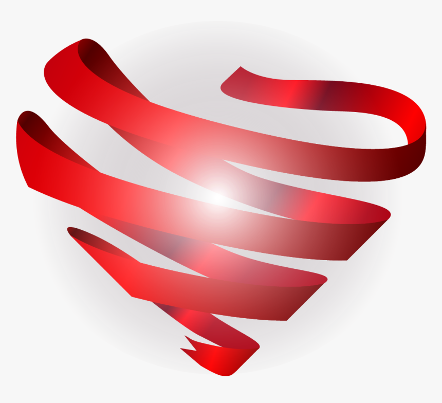 Vector Painted Red Ribbon Love Png Download - World Aids Day, Transparent Png, Free Download
