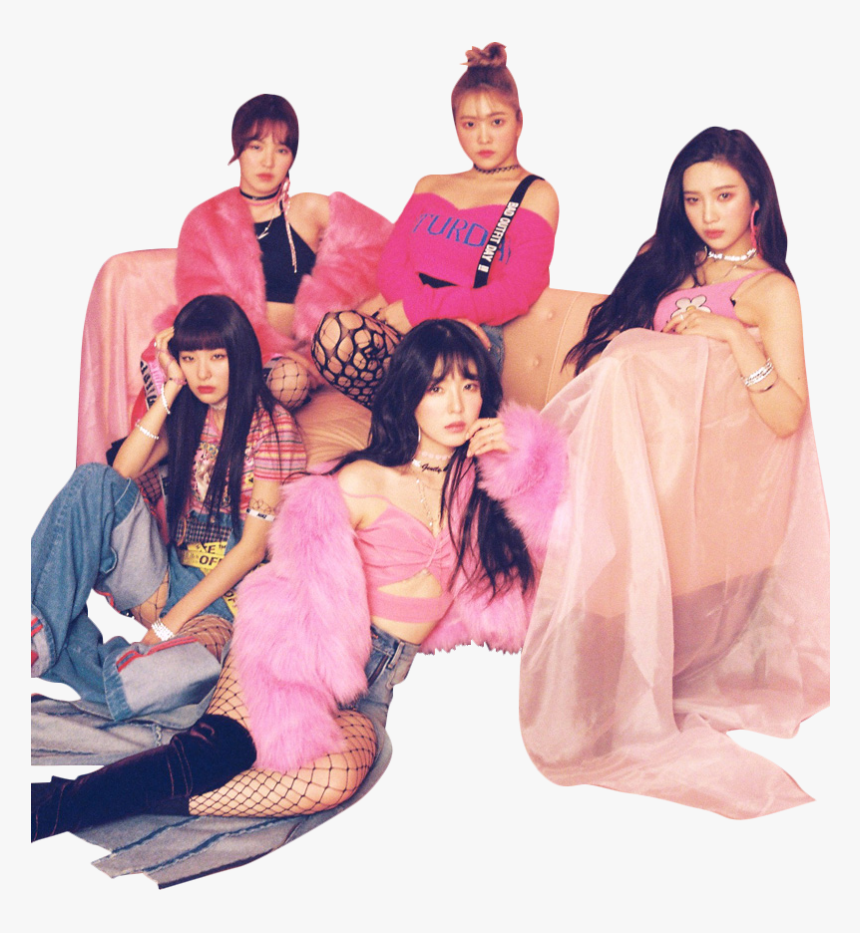 Transparent Girls Png - Red Velvet All Right, Png Download, Free Download