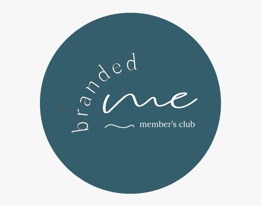 The Branded Me Member"s Club Roundel Teal - Circle, HD Png Download, Free Download