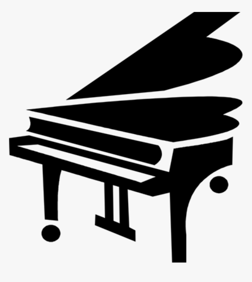 Grand Piano Clipart - Transparent Piano Clip Art, HD Png Download, Free Download