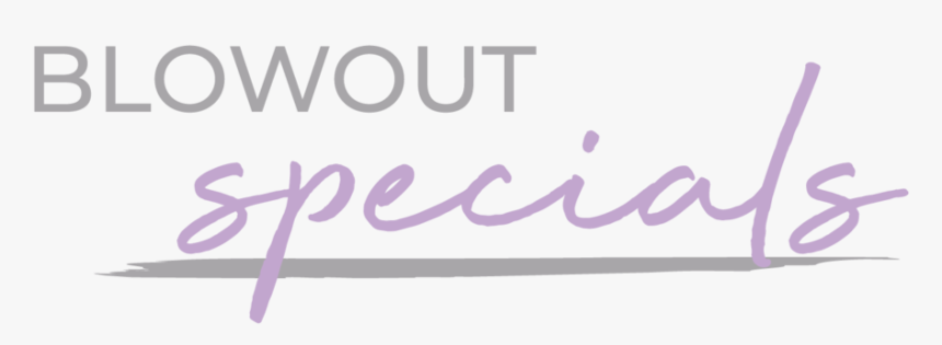 Blowoutspecialspng-09 - Calligraphy, Transparent Png, Free Download