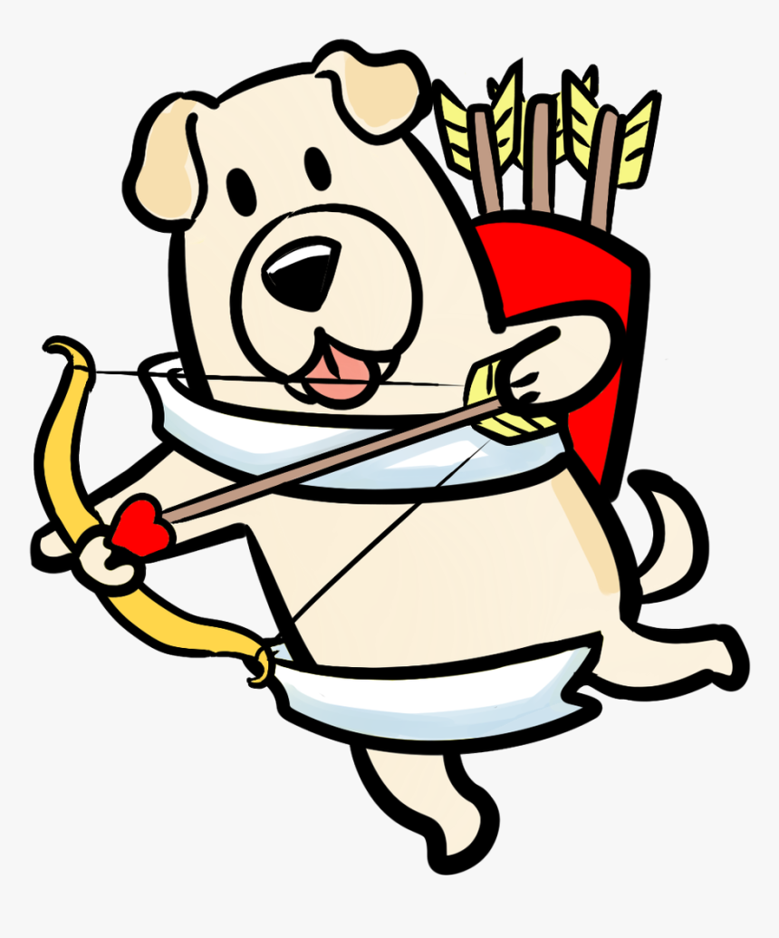 Perrita San Valentin Png, Transparent Png, Free Download