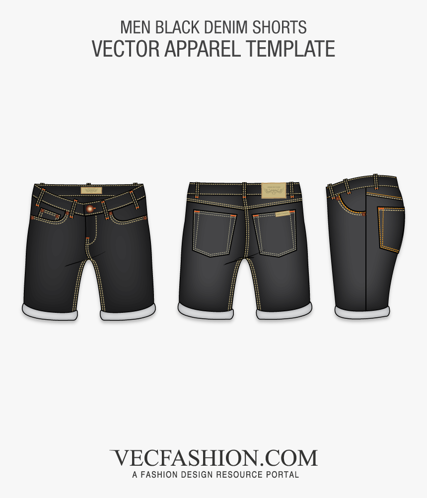 Jeans Vector Stitch - Blue Long Sleeve Shirt Vector, HD Png Download, Free Download