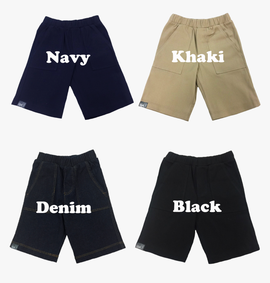 Boys Shorts In Black Twill - Narps, HD Png Download, Free Download