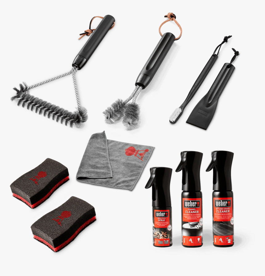 Cleaning Kit View - Reinigungsset Weber Gasgrill, HD Png Download, Free Download