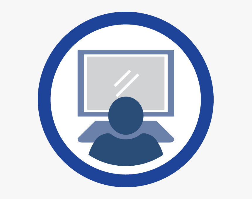 Source - Www - Qualitymatters - Org - Report - Online - Computer Skills Icon Png, Transparent Png, Free Download