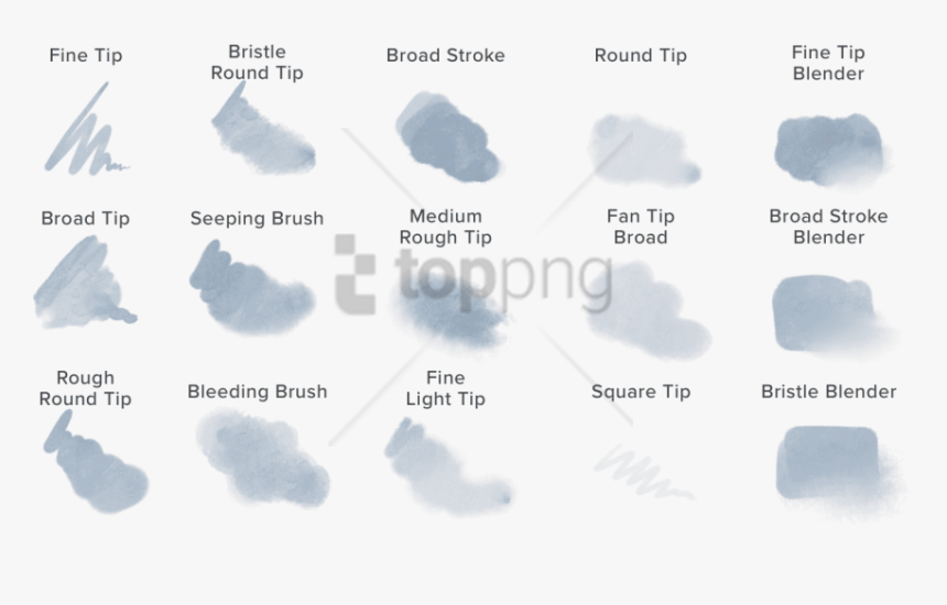 Free Png Autodesk Sketchbook Watercolor Png Image With - Autodesk Sketchbook Blending Brushes, Transparent Png, Free Download