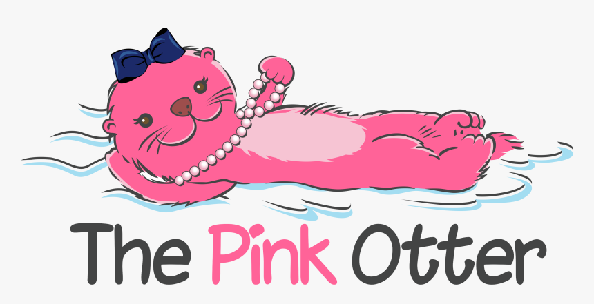Pink Otter , Png Download, Transparent Png, Free Download