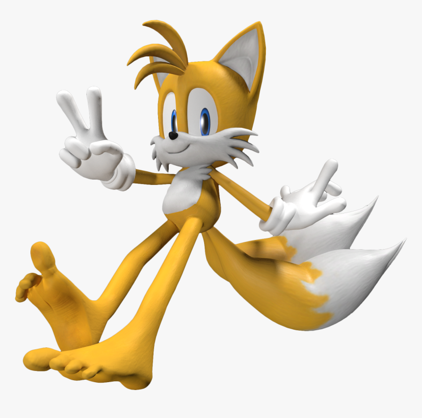 3d Tails Soft Feet By Feetymcfoot-da - Miles Tails Prower Feet, HD Png Download, Free Download