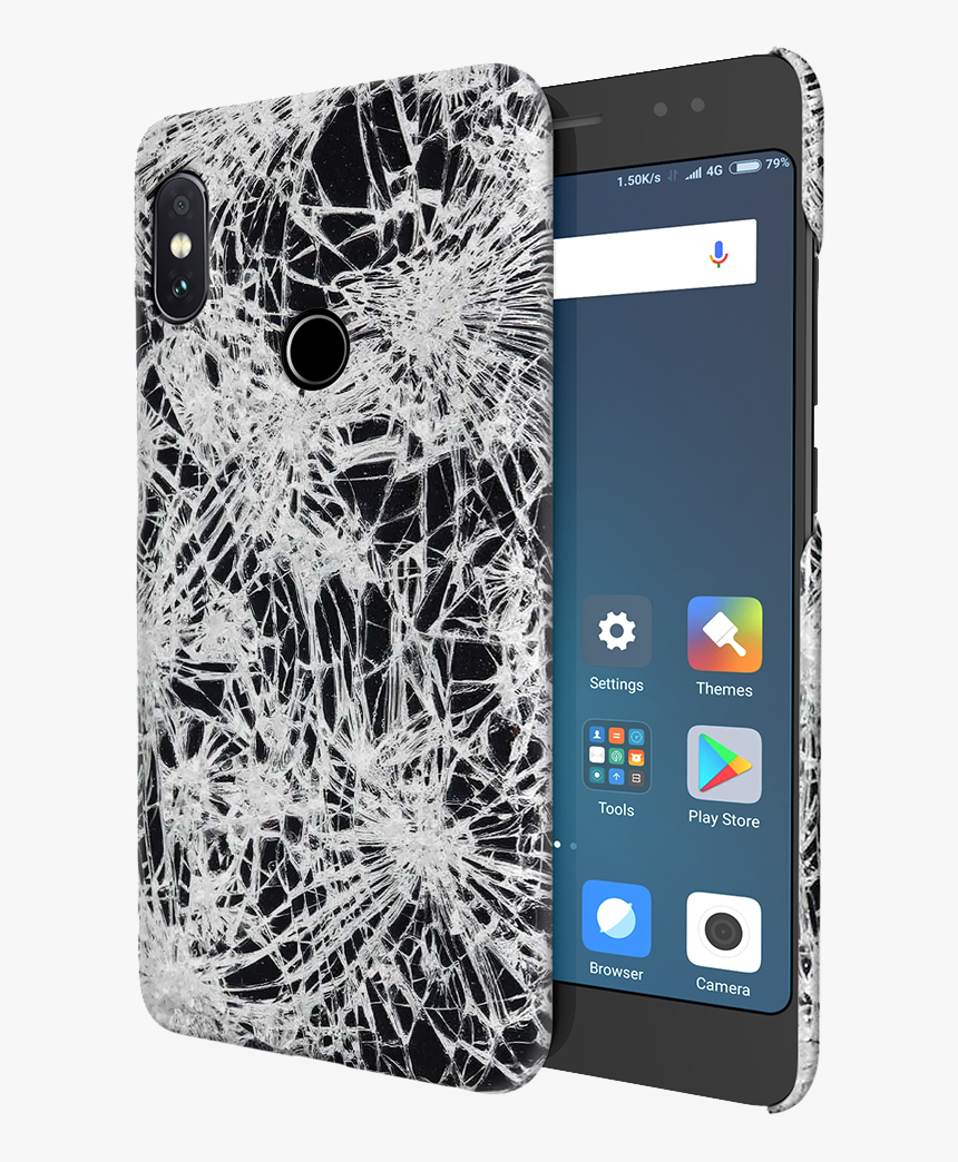 Mi Note 5 Pro Broken Glass, HD Png Download, Free Download