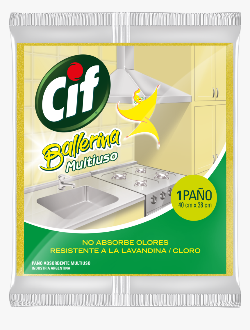 Cif Ballerina Multiuso - Cif, HD Png Download, Free Download