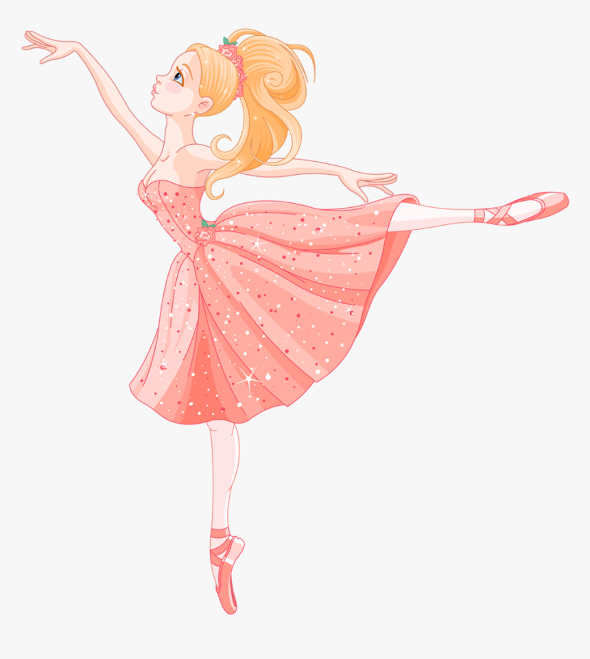 Studio Drawing Ballerina - Cartoon Ballet Girl, HD Png Download, Free Download