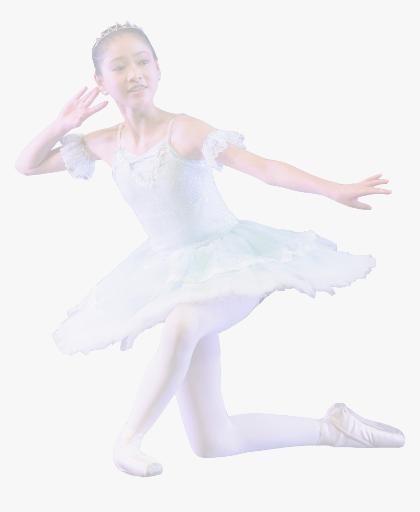 Little Ballerina Getting Ready Fto Take Make-up Class - Ballet Dancer, HD Png Download, Free Download