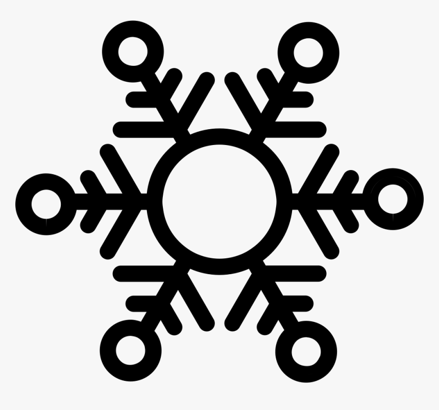 Snowflake - Vinyl Snowflake Decals, HD Png Download, Free Download