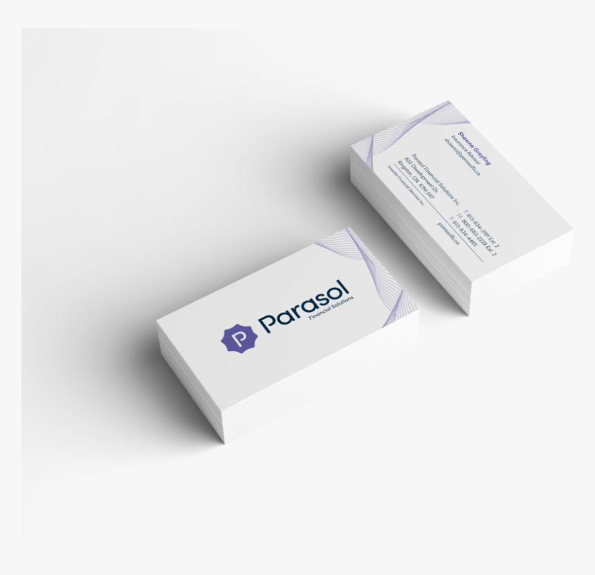 Parasol Businesscard Mockup, HD Png Download, Free Download