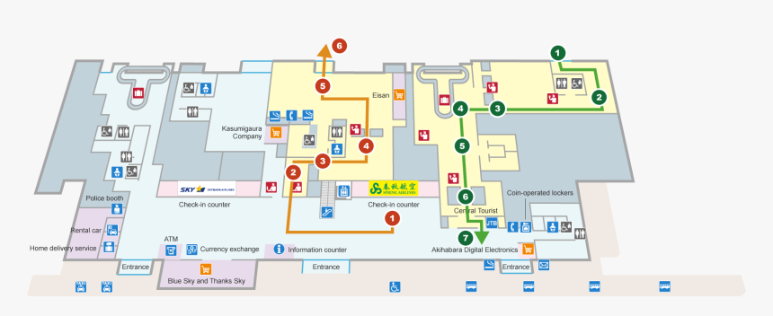 International Flights - Airport Procedures For International Flights, HD Png Download, Free Download