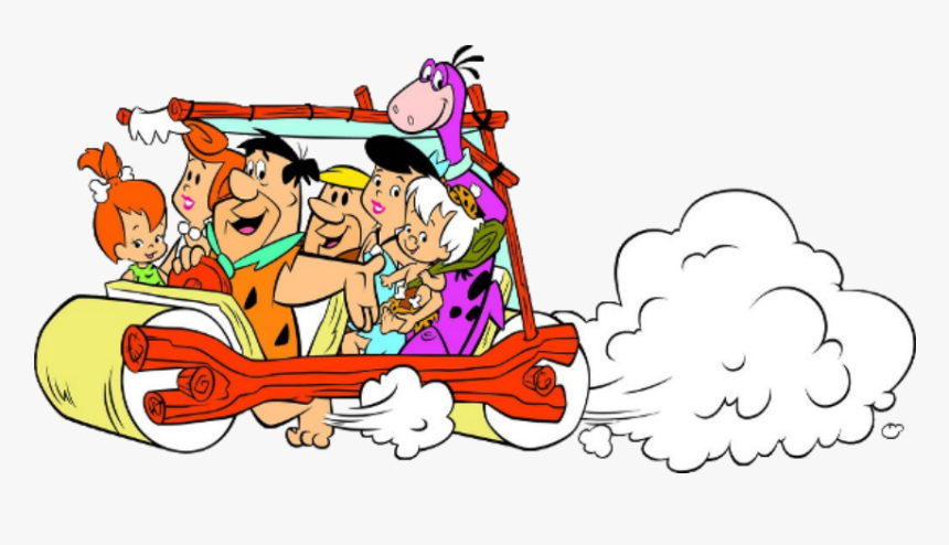 Flintstones In The Car, HD Png Download, Free Download