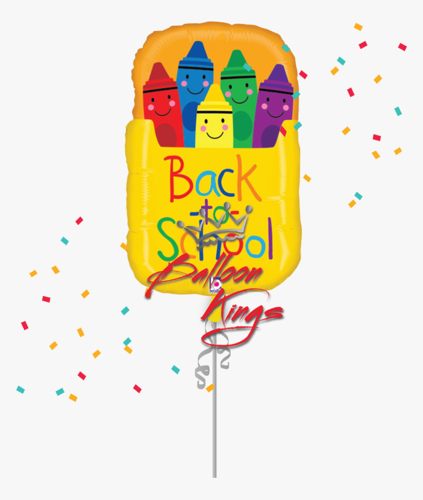 Back To School Crayon Box - Illustration, HD Png Download, Free Download