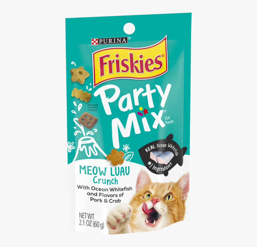 Friskies Party Mix Cat Treats Chicken, HD Png Download, Free Download