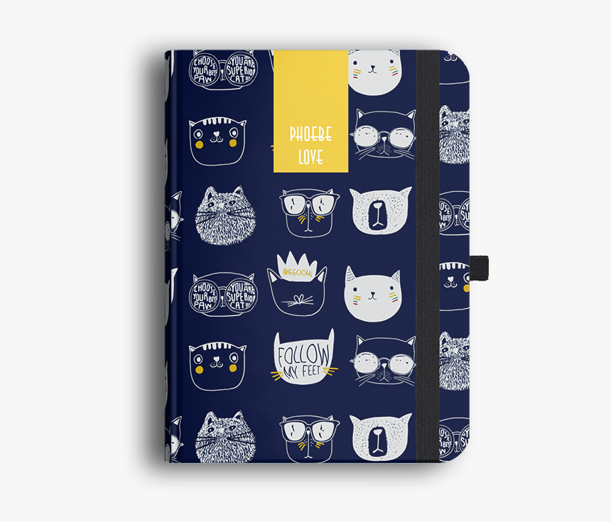 Picture Of The Cats Meow Luxury Journal - Cartoon, HD Png Download, Free Download