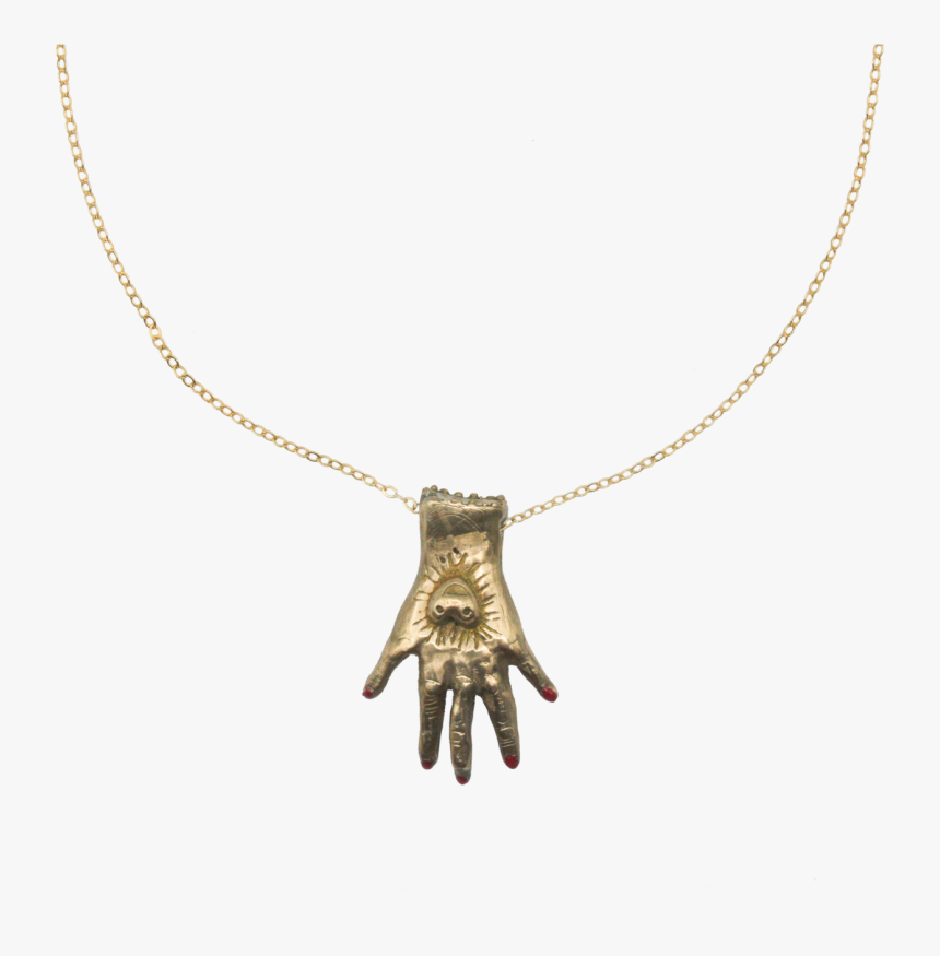 Fortune Teller Necklace-bronze - Pendant, HD Png Download, Free Download