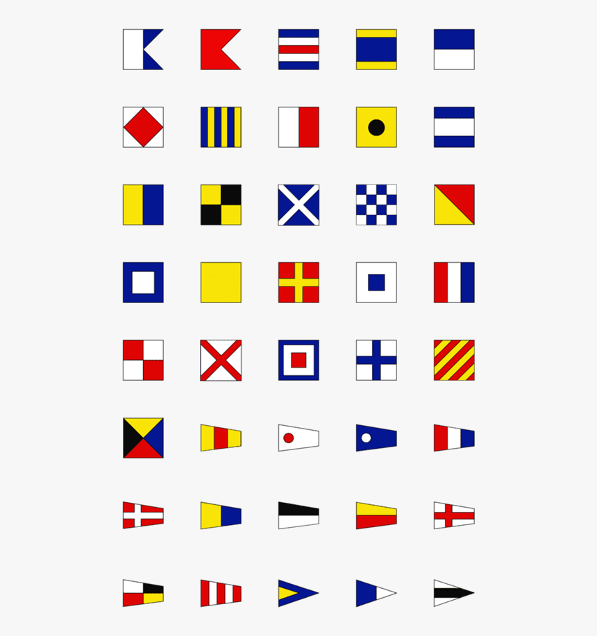 Printable Maritime Signal Flags, HD Png Download, Free Download