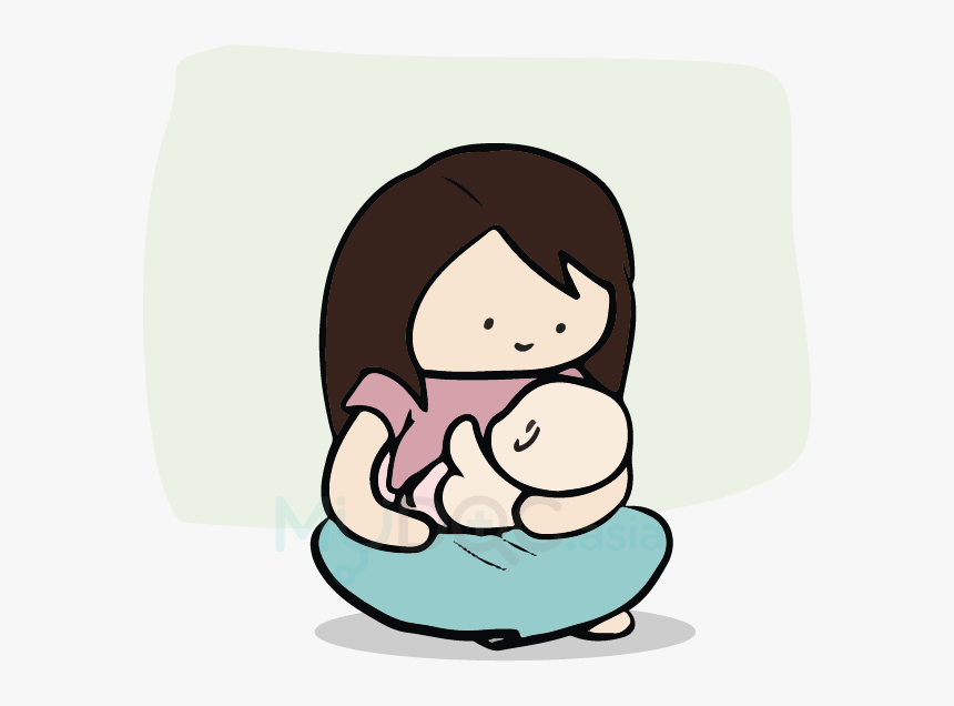 Mother Clipart Breast Feeding, HD Png Download, Free Download