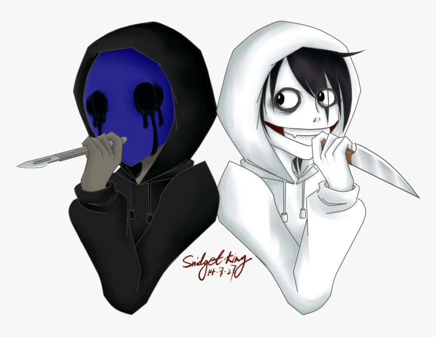 Drawn Eyeless Jack Surreal - Laughing Jack Creepypasta Drawings, HD Png Download, Free Download