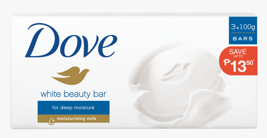 Dove White Beauty Bar 3s Ph, HD Png Download, Free Download