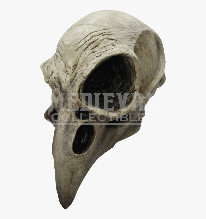 Skull Mask Png - Crow Skull Mask, Transparent Png, Free Download