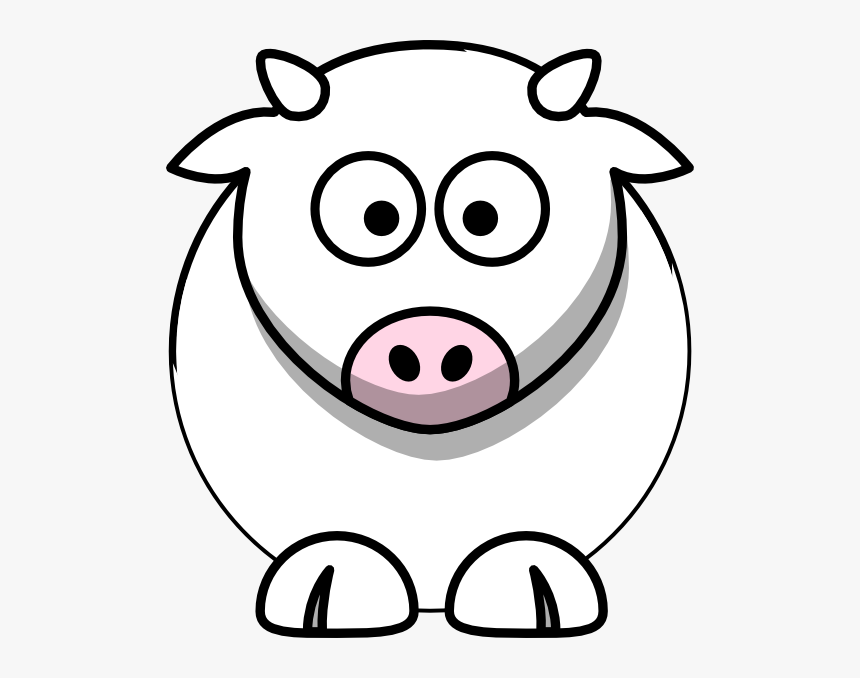 Cartoon Cow Drawing Png, Transparent Png, Free Download