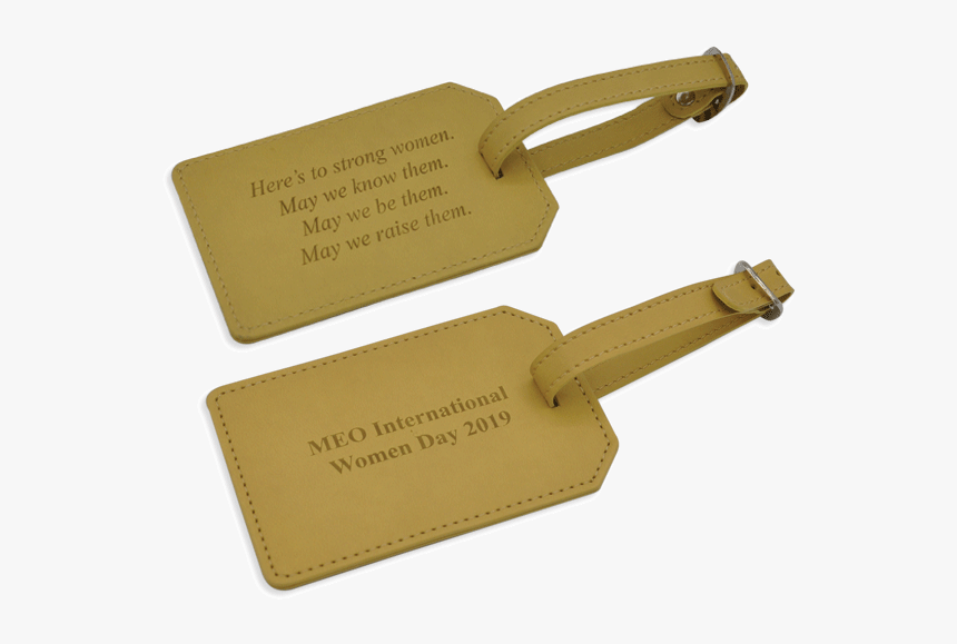 Promotional Leather Luggage Tag - Label, HD Png Download, Free Download