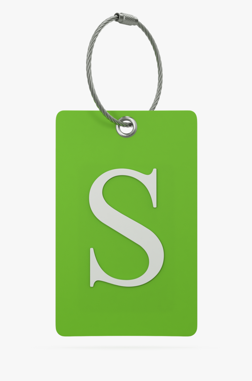 Luggage Tag Initial Fully Bendable Tag W/stainless, HD Png Download, Free Download