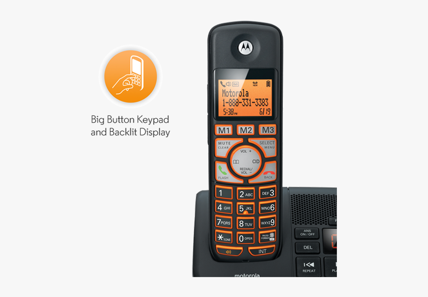 Motorola Button Phone, HD Png Download, Free Download