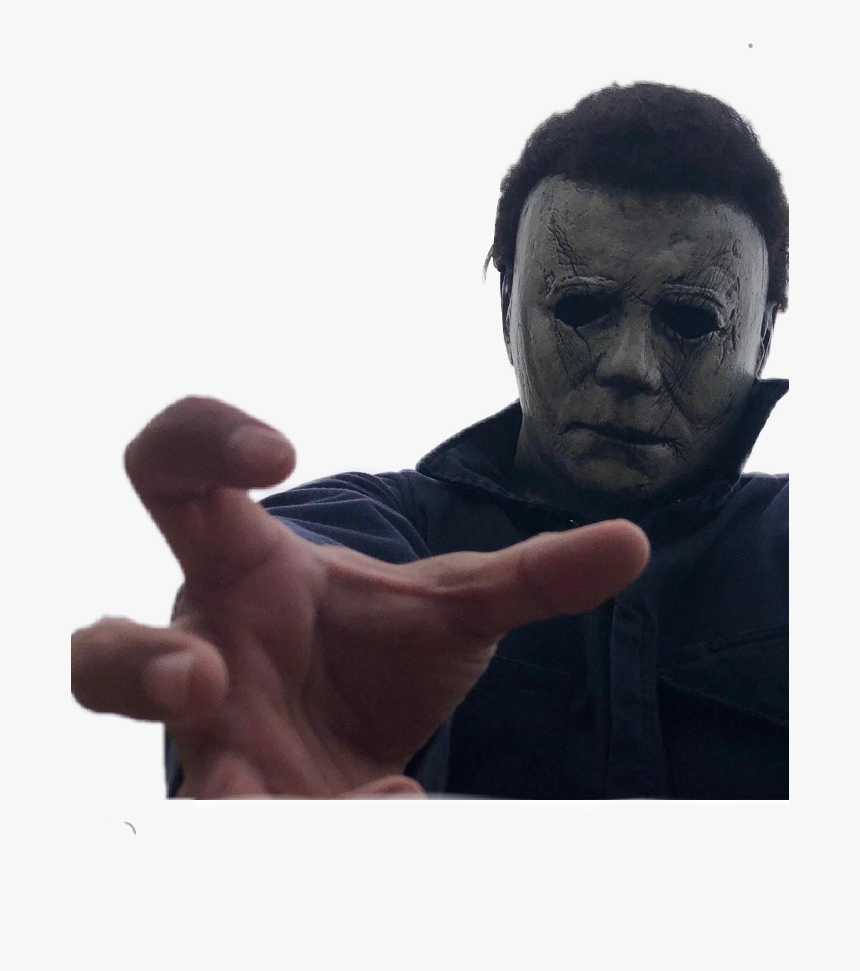 #michael #halloween #mask #face #man #grab #stand #hand - Human, HD Png Download, Free Download