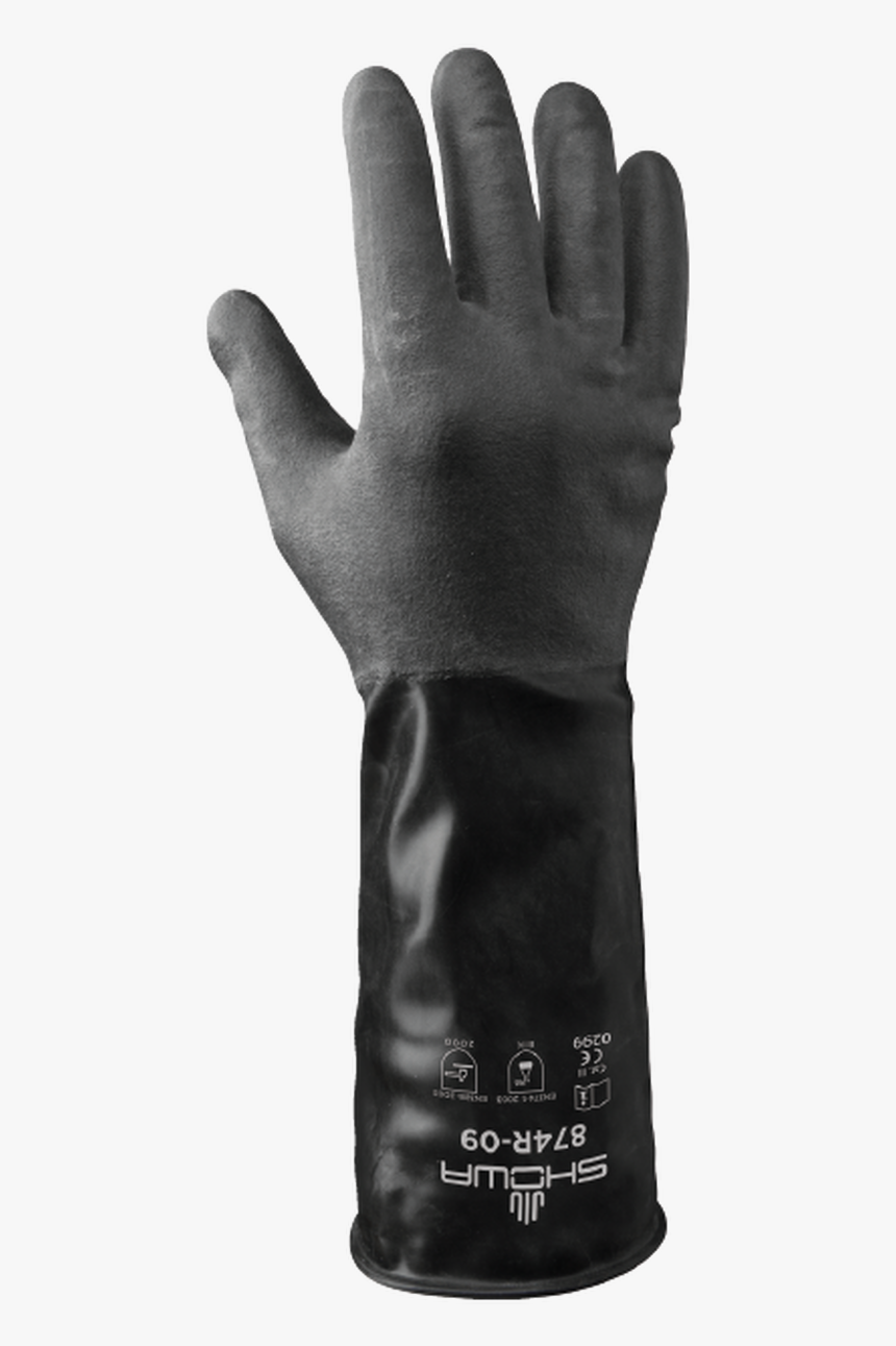 Showa 874r Butyl Ii Chemical Resistant Gloves - 874r Showa, HD Png Download, Free Download