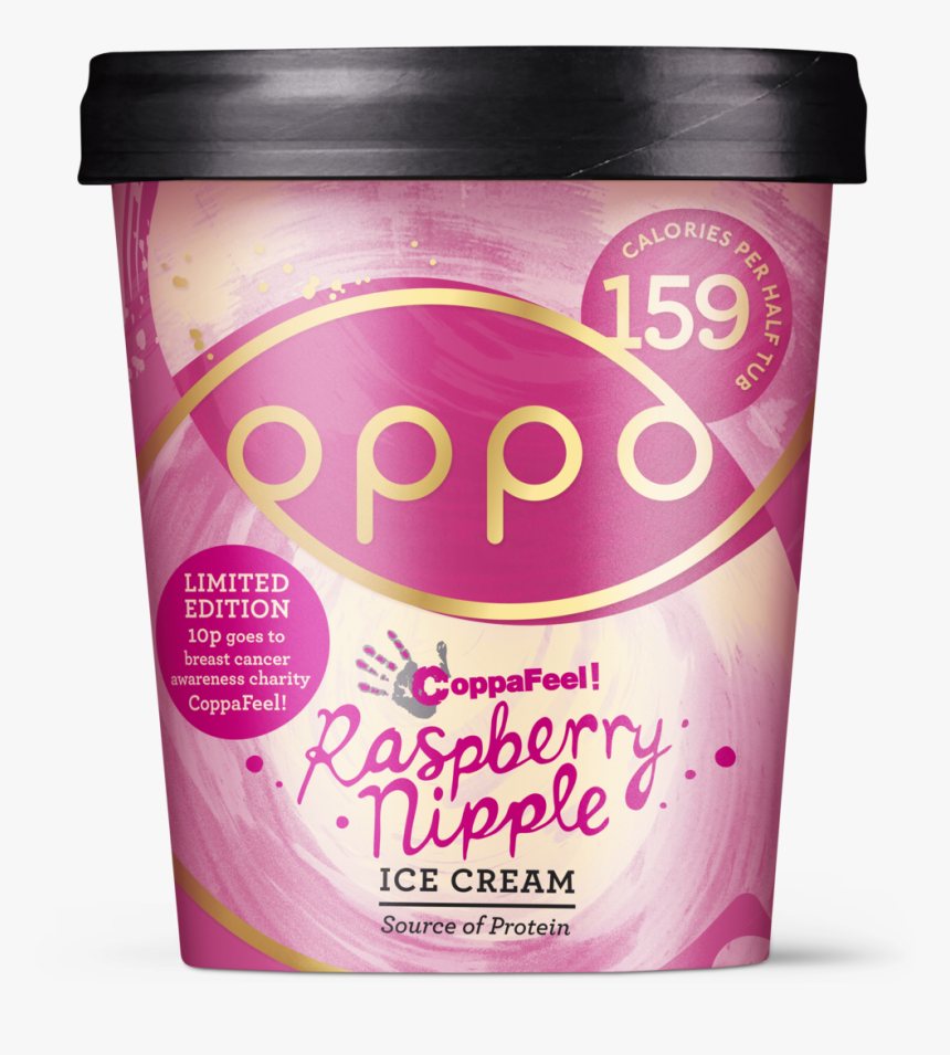 Oppo 475ml Raspberry Nipple - Oppo Ice Cream, HD Png Download, Free Download