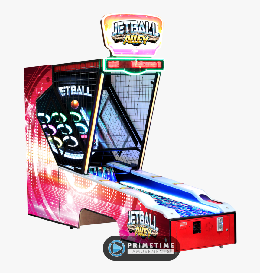 Jet Ball Alley Mixed Reality Alley Bowler By Unis - Jet Ball Arcade Game, HD Png Download, Free Download