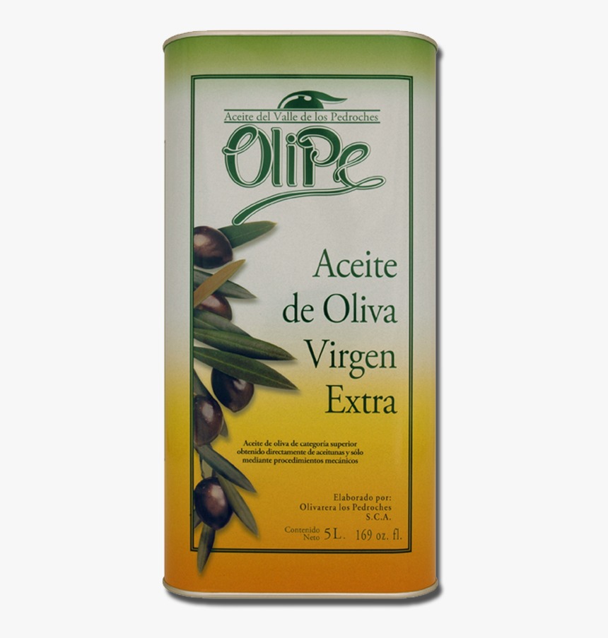 Oil Crate Png - Aceite De Oliva Extra Virgen En Lata, Transparent Png, Free Download