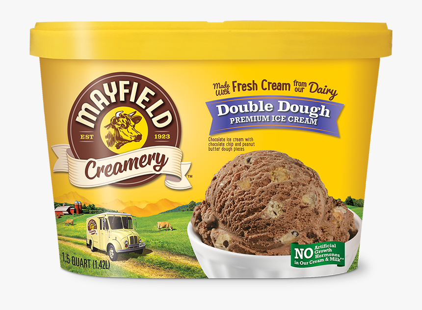 Double Dough - Sea Salt Caramel Cheesecake Ice Cream, HD Png Download, Free Download